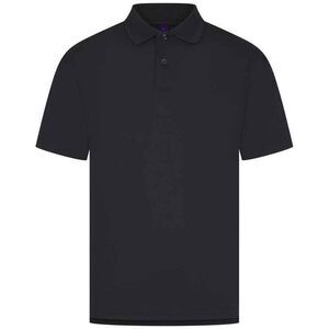 Henbury Mens Pique Polo Shirt / Navy